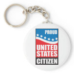 Proud U.S. Citizen keychains
