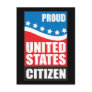 Proud U.S. Citizen Post Card