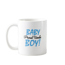 Proud Uncle Baby Boy T-shirts and Gifts Coffee Mug