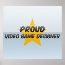 Proud Video Game Designer Print