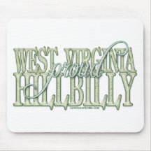 Proud West Virginia Hillbilly Mouse Pads