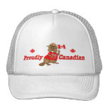 Proudly Canadian Beaver Trucker Hats