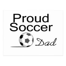 Pround Soccer Dad Postcards