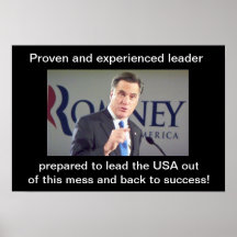 Proven and experienced leader prepared to lead the posters