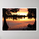 Proverbios 3: 13-18 con Arboles Poster
