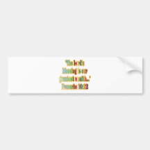 Proverbs 10:22 bumper sticker