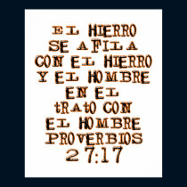 Proverbs 27:17 posters
