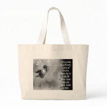 Proverbs 30:5 BIBLE SCRIPTURE with Hummingbird Tote Bag