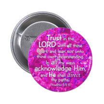 Proverbs 3:5-6 KJV Trust in the Lord Pins