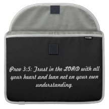 Proverbs 3:5 MacBook Pro 15" Sleeve Sleeve For MacBooks