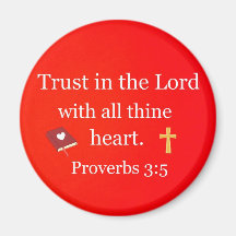 Proverbs 3:5 magnets