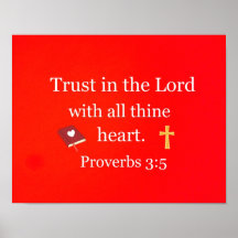 Proverbs 3:5 print
