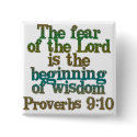 Proverbs 9:10 buttons
