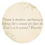 Proverbs Sticker
