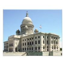 Providence Rhode Island State House Photographic Print