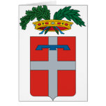 Provincia di Torino Stemma, Italy Greeting Cards