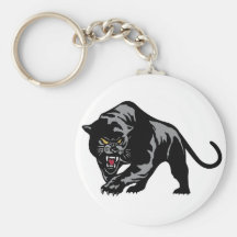 Prowling Panther Keychain