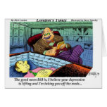 Prozac Time Over Funny Gifts & Collectibles Greeting Card