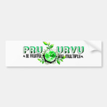 Pru Urvu Bumper Stickers
