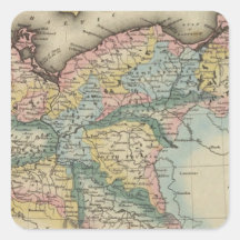 Prussia 5 square sticker