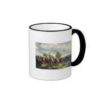 Prussian cavalry on expedition mugs