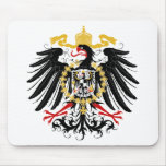 Prussian Eagle Red Black and Gold Mousepads