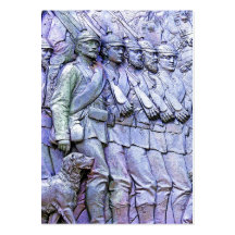 Prussian Soldiers,Marching (5) Business Card Template