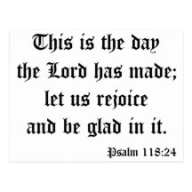 Psalm118:24 Postcards