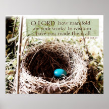 Psalm 104:24 print