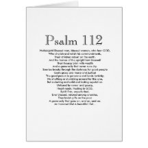Psalm 112 Happy Birthday! Cards