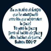 Psalm 120:6-7 stickers