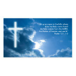 Psalm 121; 1-2 - Christian Business Card
