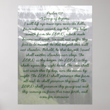 Psalm 121 Birdwoman Falls GNP Posters