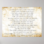 psalm 121 poster