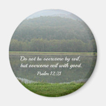Psalm 12:21 fridge magnet