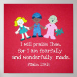 Psalm 139:14 posters