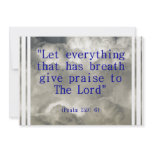 Psalm 150: 6 invitations