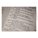 Psalm 18:19  [Greeting Card]