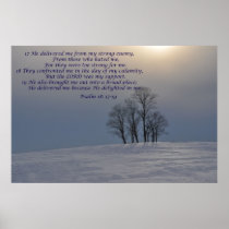 Psalm 18 poster