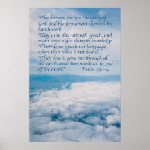 Psalm 19 poster