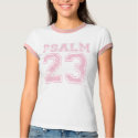 Psalm 23 Pink Sports Tee t-shirts