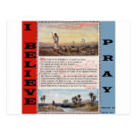 Psalm 23 Prayer, The Lord is my Shepherd Postcard