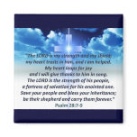 Psalm 28:7-9 magnets