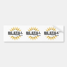 Psalm 46:10 Bumper Sticker