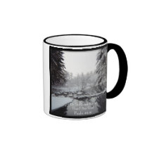 Psalm 46:10 - Winter Scene Mug