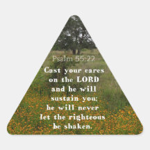 Psalm 55.22 stickers