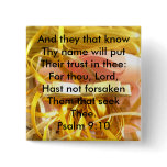 Psalm 9:10 buttons