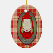 Psalms 119:105 Bible Verse Ornament