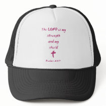 Psalms 28: The Lord is My Strength and Shield Mesh Hat