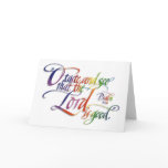 Psalms cards